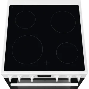 Cuisinière vitrocéramique 73l 4 feux blanc - LKR64890AW