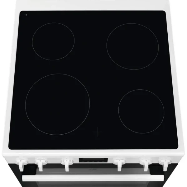 Cuisinière vitrocéramique 73l 4 feux blanc - LKR64890AW