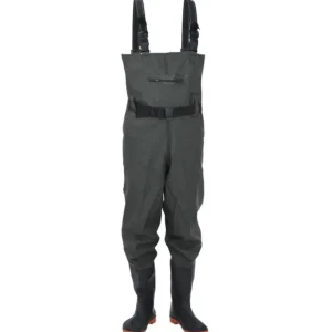 Cuissardes avec bottes et ceinture vert foncé taille 43