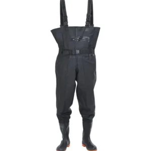 Cuissardes avec bottes et ceinture noir taille 41