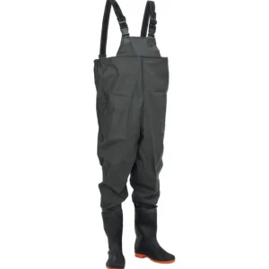 Cuissardes avec bottes vert foncé taille 43