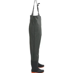 Cuissardes avec bottes vert foncé taille 43