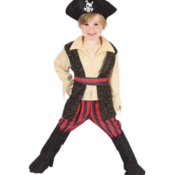 Déguisement Petit Pirate Paul - Enfant - 3/4 ans (96 à 104 cm)