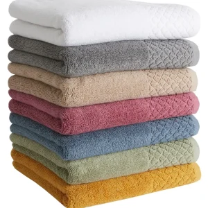 Drap de bain unie en coton 600g