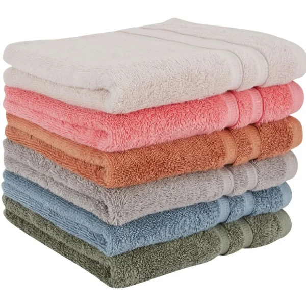 Drap de douche uni en coton 600 g/m²