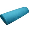 Drap housse de protection en éponge pour coussin demi-rond 66 cm x 22 cm x 12 cm de table de massage - Bleu turquoise