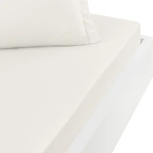 Drap housse en percale de coton bonnet 30 cm SOFT PERCALE