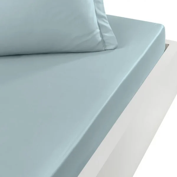 Drap housse en percale de coton bonnet 30 cm SOFT PERCALE