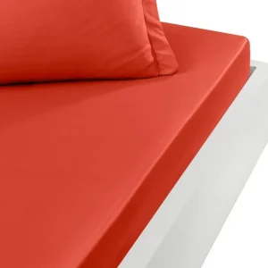 Drap housse en percale de coton bonnet 30 cm SOFT PERCALE