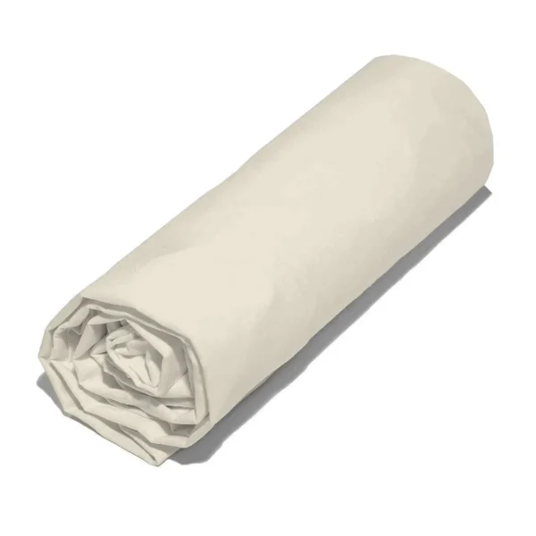 Drap housse en satin 70 fils