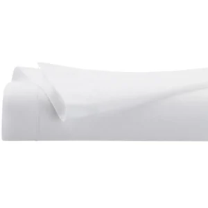 Drap Plat 1 Personne Percale 180x290cm Blanc