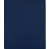 Drap-housse Jersey Bleu marine 160x200 cm Coton