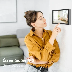 Ecran de vidéo-surveillance SD7-Ecran 7 tactile sans fil pour Ezviz