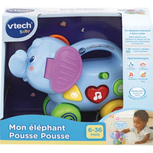 Eléphant pousse pousse