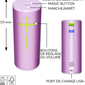 Enceinte portable Megaboom 4 Lilas