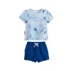 Ensemble bébé t-shirt et short en gaze de coton Bella Chica