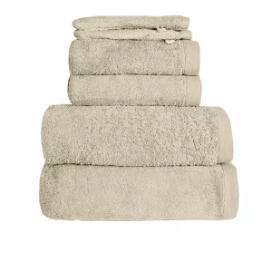 Ensemble de bain 6 pièces 500 g/m² STUDIO (2 draps de douche +2 serviettes de toilette + 2 gants)