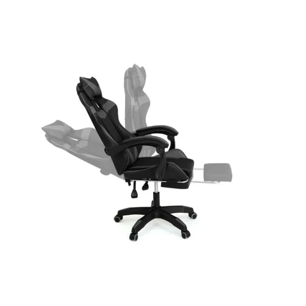 Fauteuil de bureau gamer pivotant ajustable en hauteur GEEK