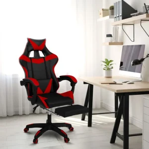 Fauteuil de bureau gamer pivotant ajustable en hauteur GEEK