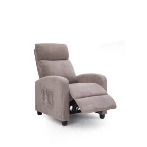 Fauteuil inclinable massant et chauffant RELAX9 COT - Taupe