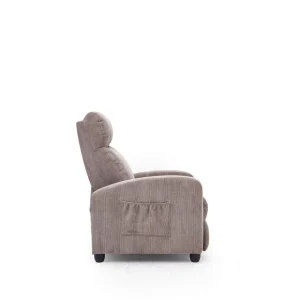 Fauteuil inclinable massant et chauffant RELAX9 COT - Taupe