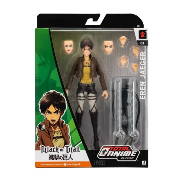 Figurine Attaque des Titans - Eren 16cm
