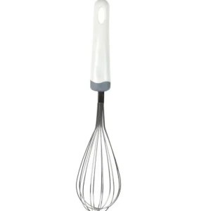 Fouet de Cuisine Pâtissier 29cm Blanc & Gris