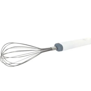 Fouet de Cuisine Pâtissier 29cm Blanc & Gris