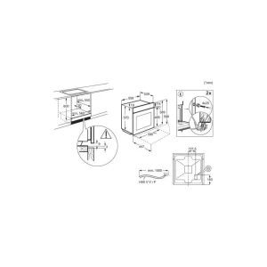 Four encastrable EFMC65N1