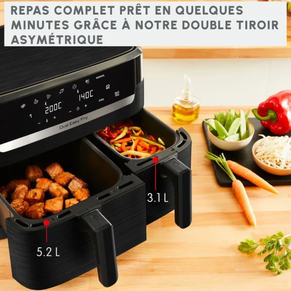 Friteuse électrique sans huile à air chaud Easy Fry EZ901H20 - Gris