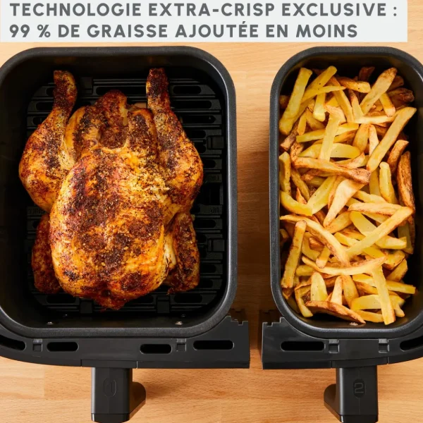 Friteuse électrique sans huile à air chaud Easy Fry EZ901H20 - Gris