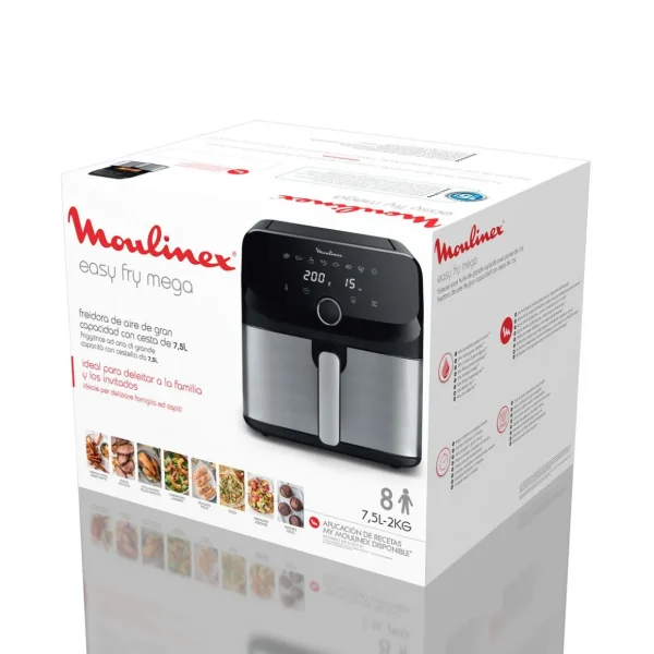 Friteuse électrique sans huile à air chaud Easy Fry EZ855D20 - Noir