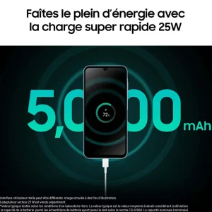 Galaxy A25 5G 128 Go - Bleu