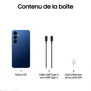 Galaxy S25 8GO / 256Go - Bleu nuit