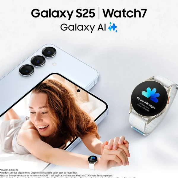 Galaxy S25 8GO / 256Go - Vert d'eau
