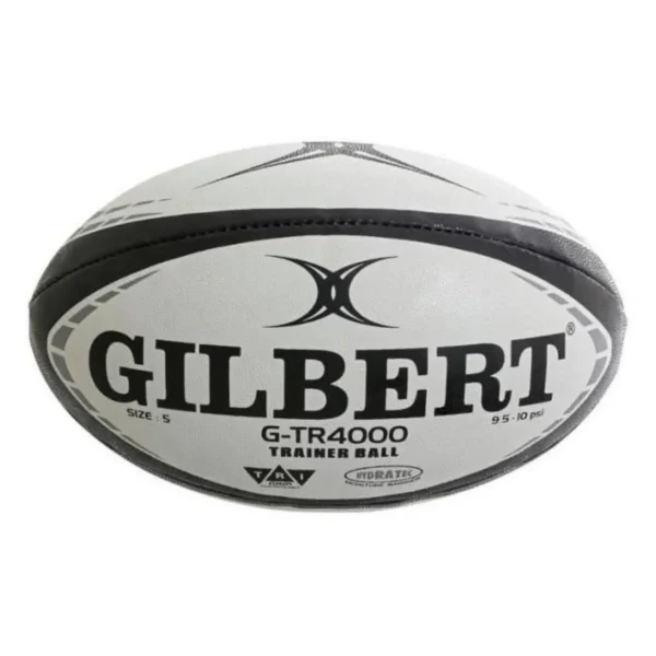 GILBERT Ballon de rugby G-TR4000 - Taille 5 - Homme - Noir