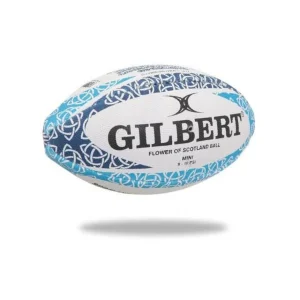 GILBERT Ballon de rugby MASCOTTES - Ecosse Flower of Scotland - Taille Mini