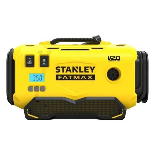 Gonfleur Compresseur - STANLEY FATMAX V20 - SFMCE520B-QW - Lithium 18V - 11 bars - Sans Batterie