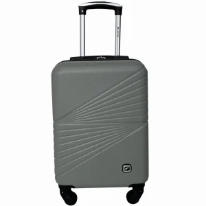 Grande Valise rigide 70cm 4 roues SPOTLIGHT - gris