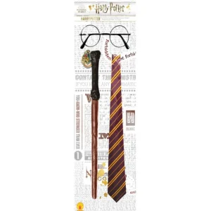 Harry Potter - Pack lunettes - Baguette - Cravate