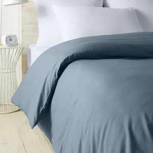 Housse de couette unie en percale de coton 70 fils - collection permanente