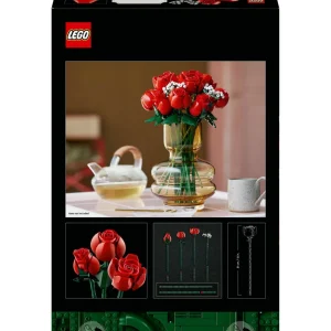 Icons 10328 Le Bouquet de Roses, Fleurs Artificielles pour Décorer, Cadeau de Saint-Valentin pour Adultes