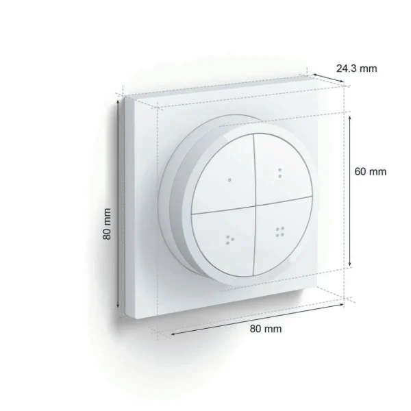 Interrupteur HUE Tap dial switch Blanc