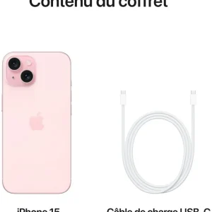 iPhone 15 128 Go - Rose