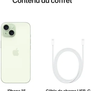 iPhone 15 128 Go - Vert