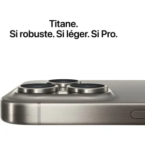 iPhone 15 Pro 512 Go - Titane Naturel