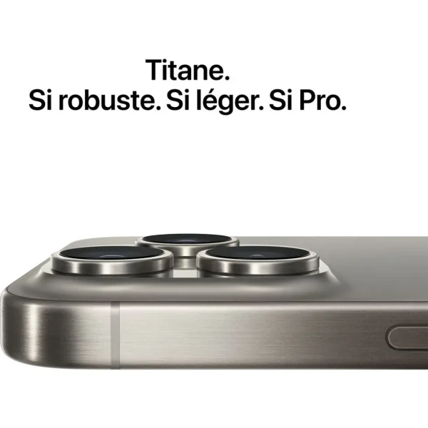 iPhone 15 Pro 512 Go - Titane Naturel