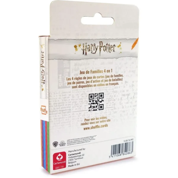 Jeu de Famille Harry Potter - Jeu de cartes 4 en 1
