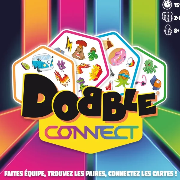 Jeu Dobble Connect Clutch Box