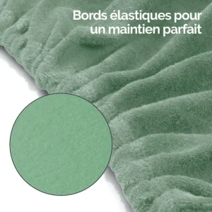 Kit complet de housses pour table de massage - Éponge - Vert pastel